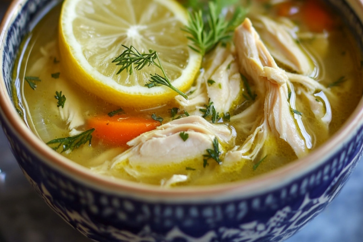 Greek Lemon Chicken Soup Recipe