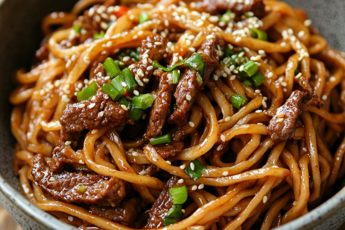 Deliciously Irresistible Hoisin Beef Noodles Recipe