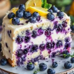 Deliciously Zesty Blueberry Lemon Cake Recipe