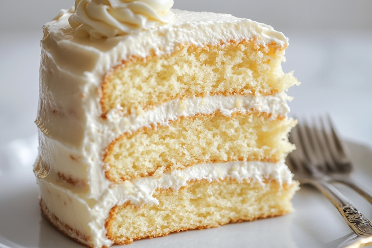 Irresistibly Delicious Vanilla Cake Recipe