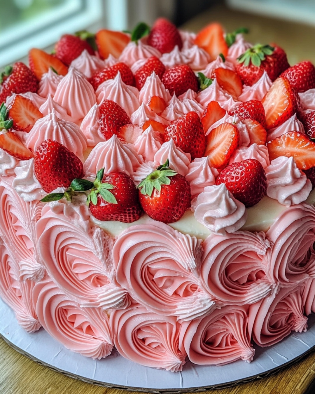 Delightful Strawberry Dream Cake 6 Delightful-Strawberry-Dream-Cake.webp