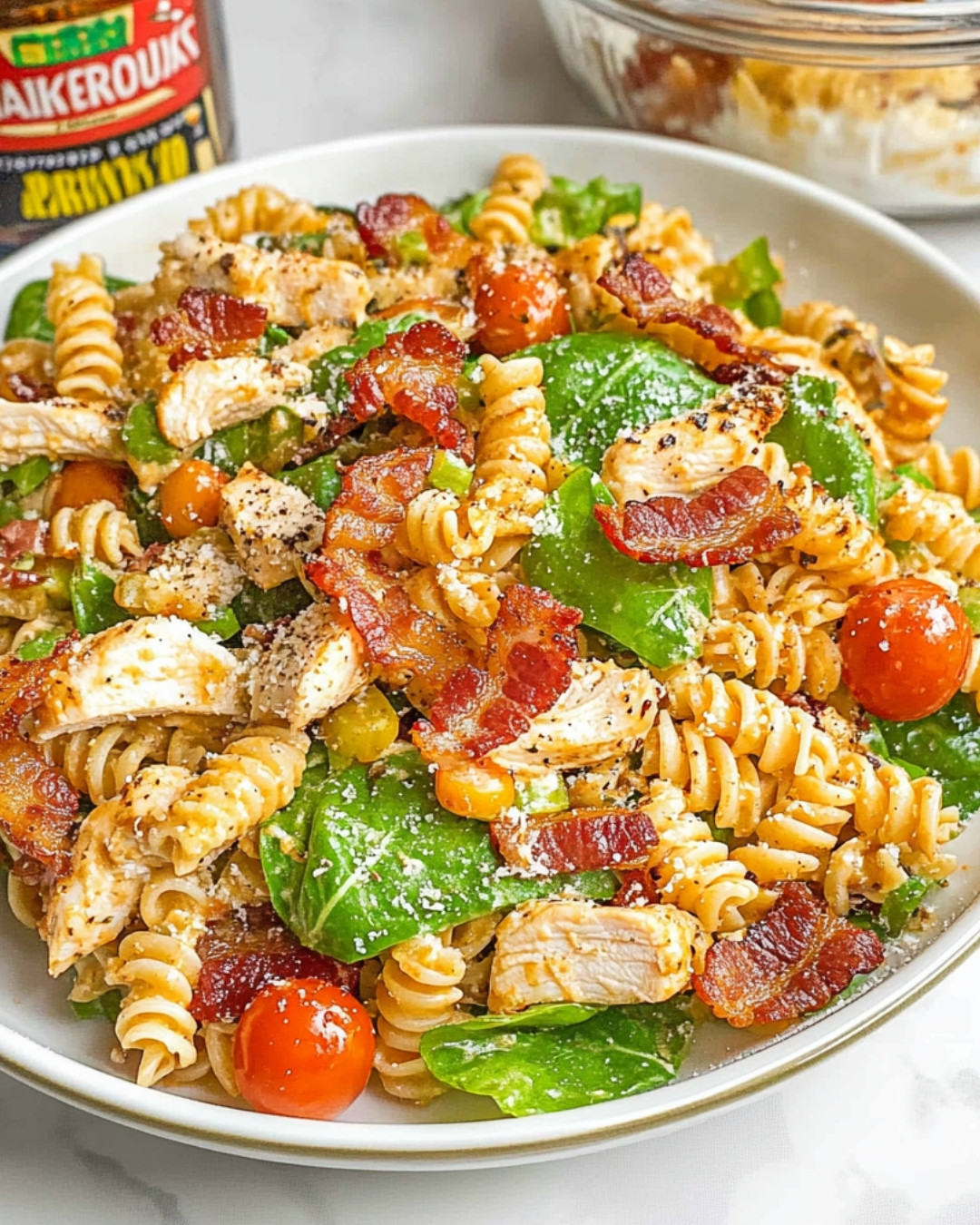 Delicious Chicken Bacon Ranch Pasta Salad 7 Delicious-Chicken-Bacon-Ranch-Pasta-Salad.webp