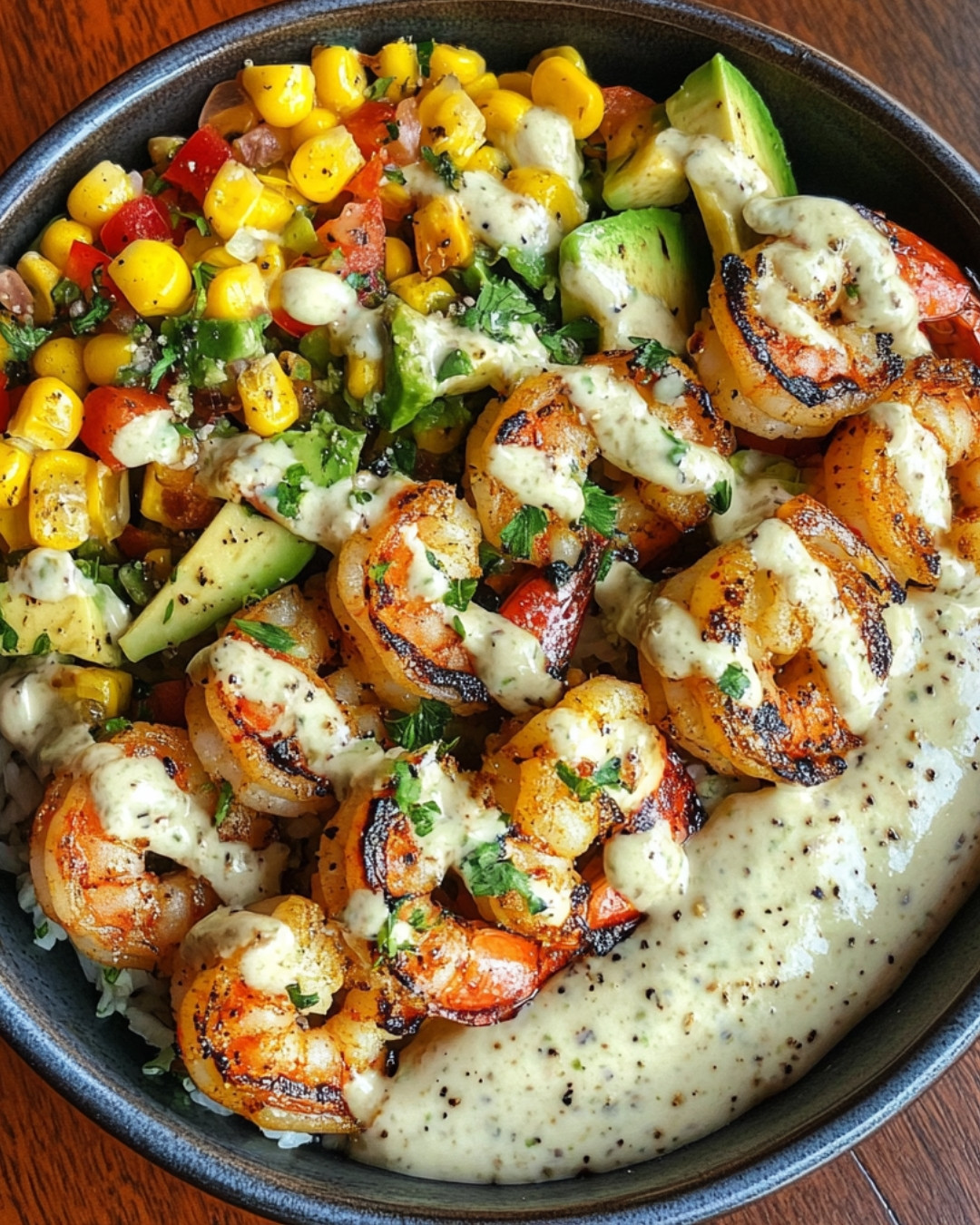 Grilled Shrimp Bowl with Avocado Corn Salsa & Creamy Garlic Sauce 7 Grilled-Shrimp-Bowl-with-Avocado-Corn-Salsa-&-Creamy-Garlic-Sauce.webp
