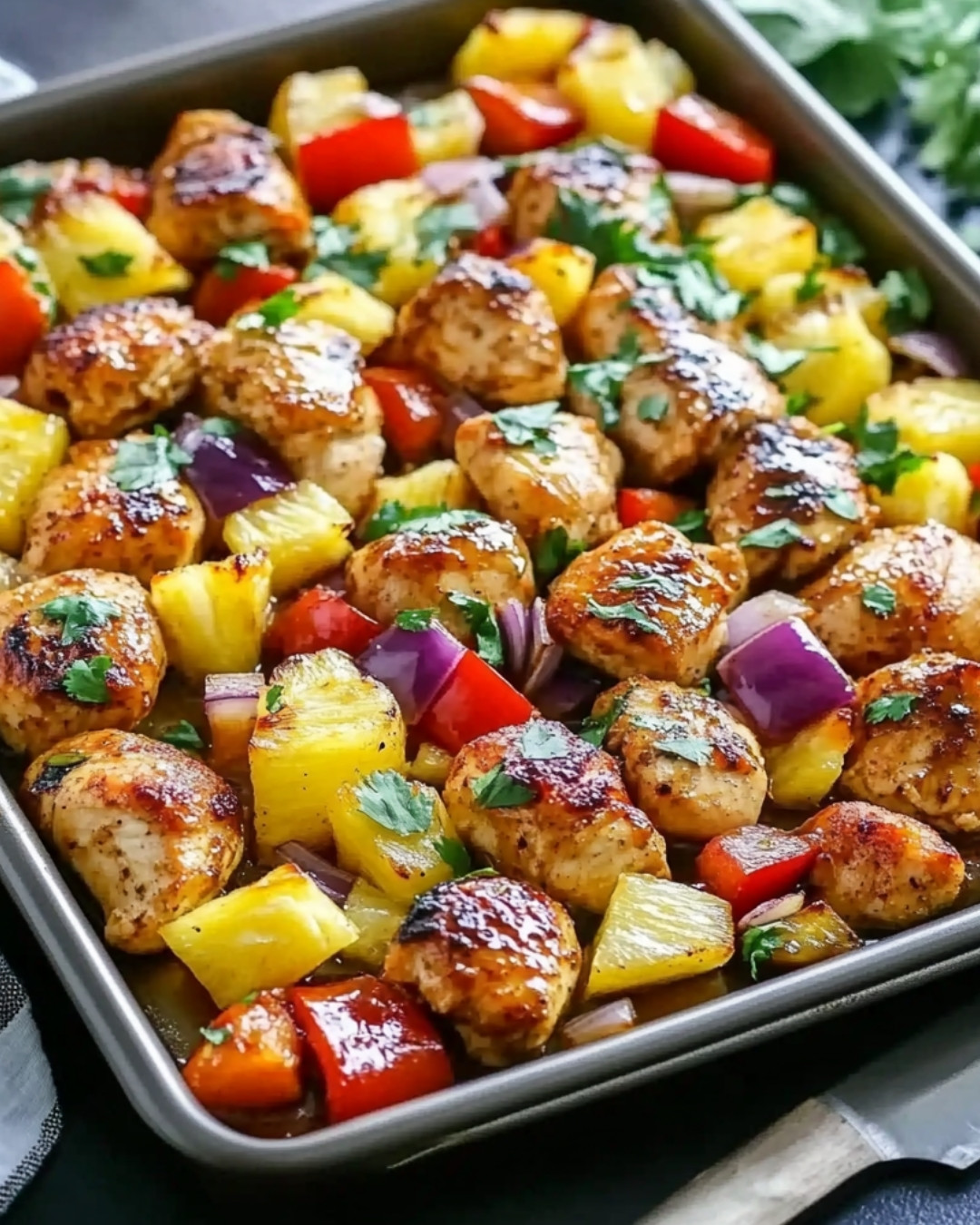 Hawaiian Chicken Sheet Pan: A Delicious Tropical Escape for Dinner 5 Hawaiian-Chicken-Sheet-Pan-A-Delicious-Tropical-Escape-for-Dinner.webp